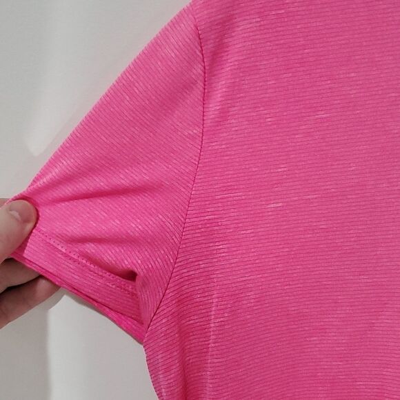 Champion pink vapor performance short sleeve shirt - Picture 4 of 8